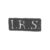 Клеймо неизвестного мастера Ленинграда - инициалы "I.R.S." - 1839 г.