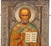 Икона, благословленная Николаем II, царем России: очень красивое изображение