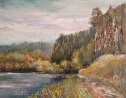 Средний Урал масло,холст