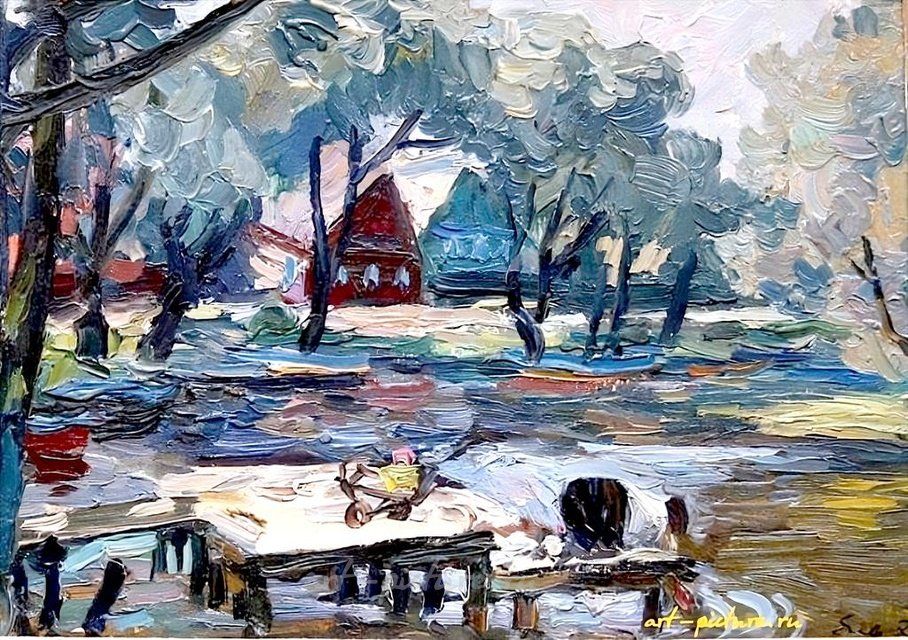 На реке