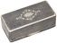 Russian silver snuffbox with a niello architectural landscape...