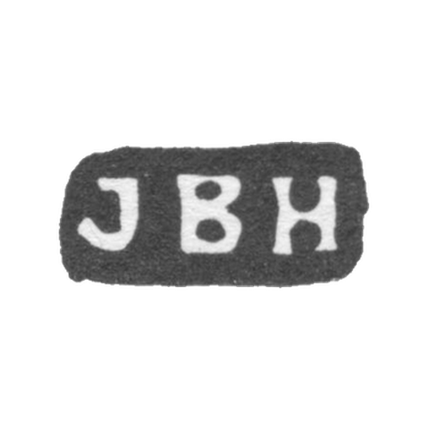 Клеймо мастера Херц Иоганн Бернхард - Ленинград - инициалы "JBH"