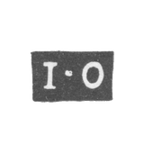 Клеймо мастера Островских Иван Александров - Великий Устюг - инициалы "I-O" - 1796-1804 гг.