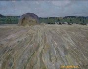 Стежня. Картон, масло. 30 х 40 см