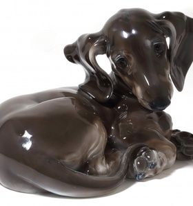 купить Фарфоровая фигура Розенталь Rosenthal (статуэтка) "Такса"