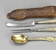Silver serving cutlery
