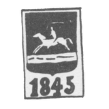 Городское клеймо Вильно 1845-1847 гг. "Скачущий Всадник"