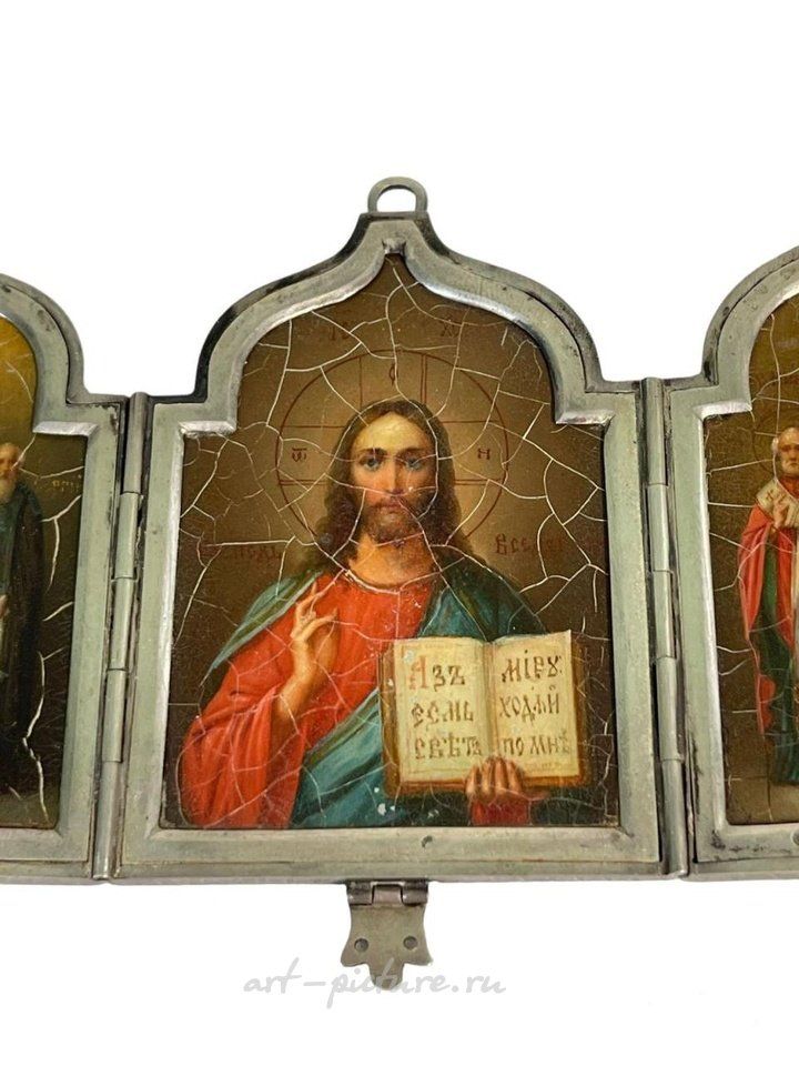 Русское серебро , Триптих икон