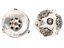 RUSSIAN 84 SILVER GEM STONES EGG BOX WITH FIGURINES