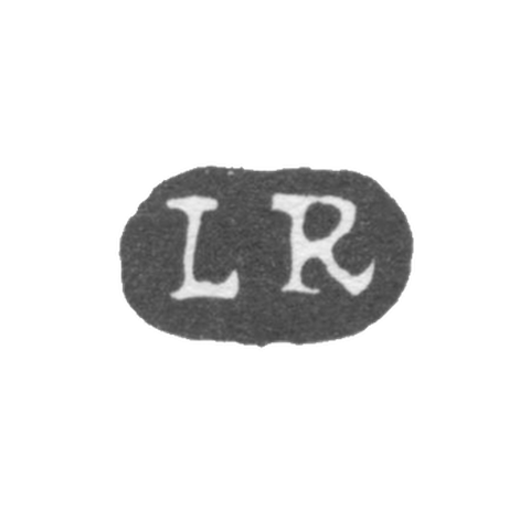 Клеймо неизвестного мастера Ленинграда - инициалы "LR"