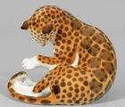 купить Фарфоровый молодой леопард из России