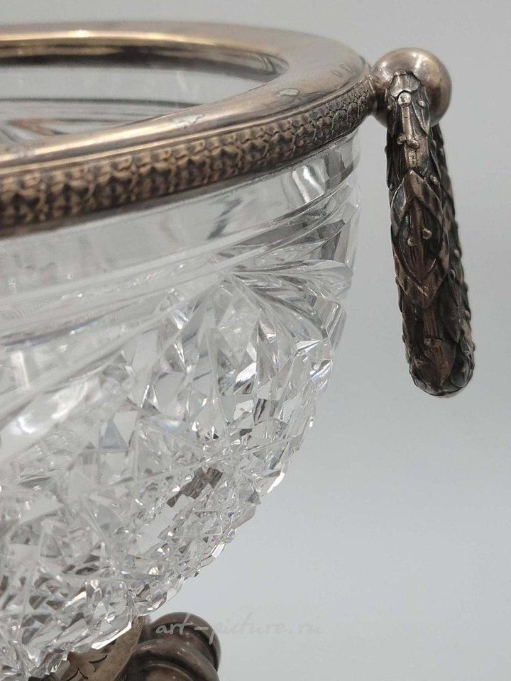 Русское серебро , Крупная серебряная посуда Tiffany and Co. XIX века