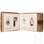 Velvet-covered photo album