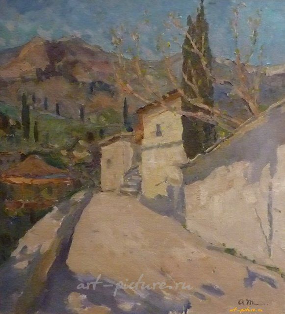 Чеховка. холст. масло. 50 х 55