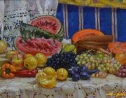 Осенний натюрморт холст/масло 