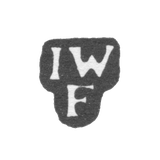 Клеймо мастера Фейербах Иоганн Вендель - Ленинград - инициалы "IWF"