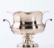 Russian silver candy dish.