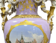 Royal Copenhagen ваза 19 век