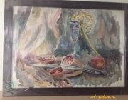 Натюрморт акварель 