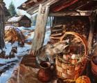 Статуэтка Весна  в деревне Залесье…
