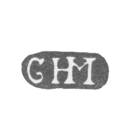 Клеймо мастера Хельмут Карл Густав - Ленинград - инициалы "GHM"