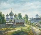 Статуэтка Каргопольский пейзаж мас…