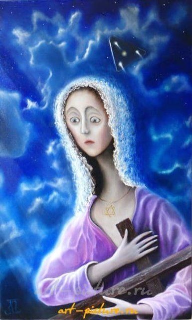 Pray масло, авторская техника Эль ГрекоГреко
