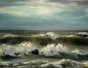 Море волнуется масло, холст 