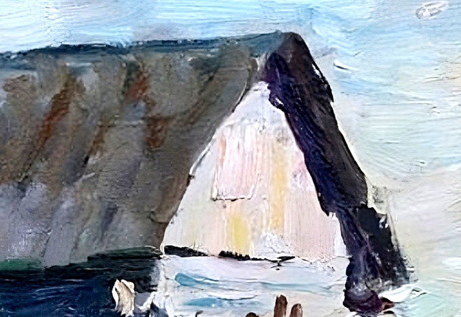 Рыбники. Холст, масло. 37 х 50 см