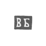 Клеймо неизвестного мастера Пскова - инициалы "ВБ" - 1804 г.