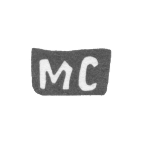Клеймо мастера Смирнов Михаил Алексеев - с. Красное - инициалы "МС" - конец 19 века