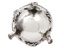 RUSSIAN 84 SILVER GEM STONES EGG BOX WITH FIGURINES