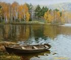 Статуэтка Дуновение холст, масло 