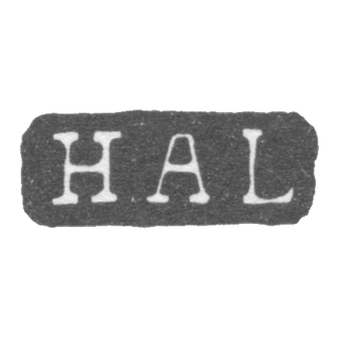 Клеймо мастера Лонг Генрих Август - Ленинград - инициалы "HAL"