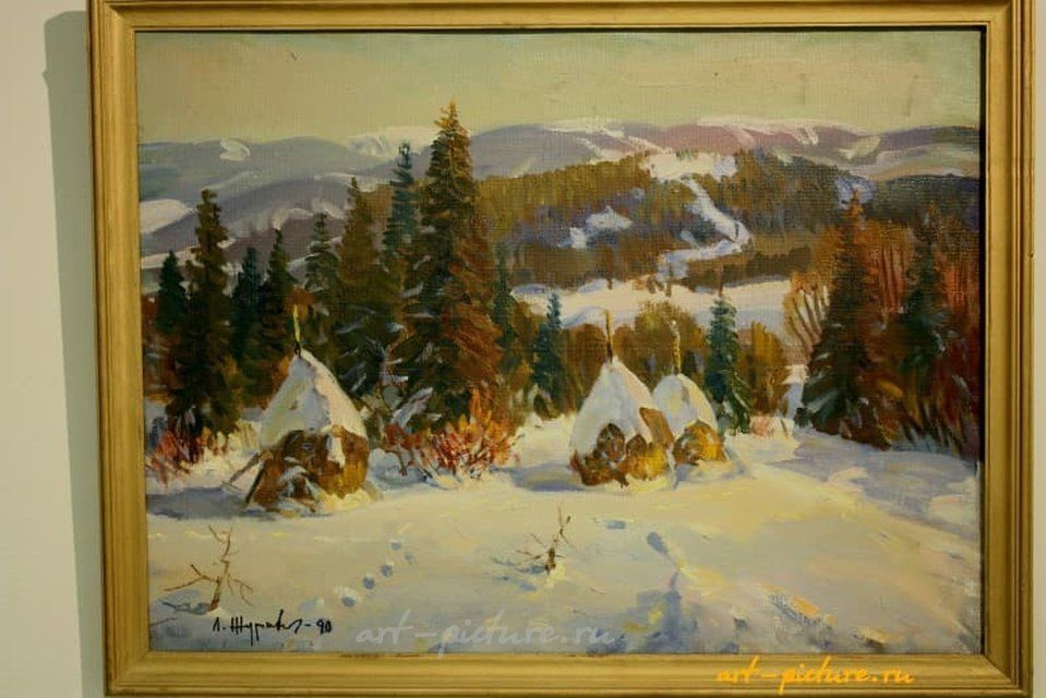 Верховина холст,, масло 