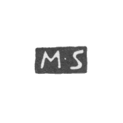 Клеймо мастера Сильвин Матиас - Ленинград - инициалы "M-S"