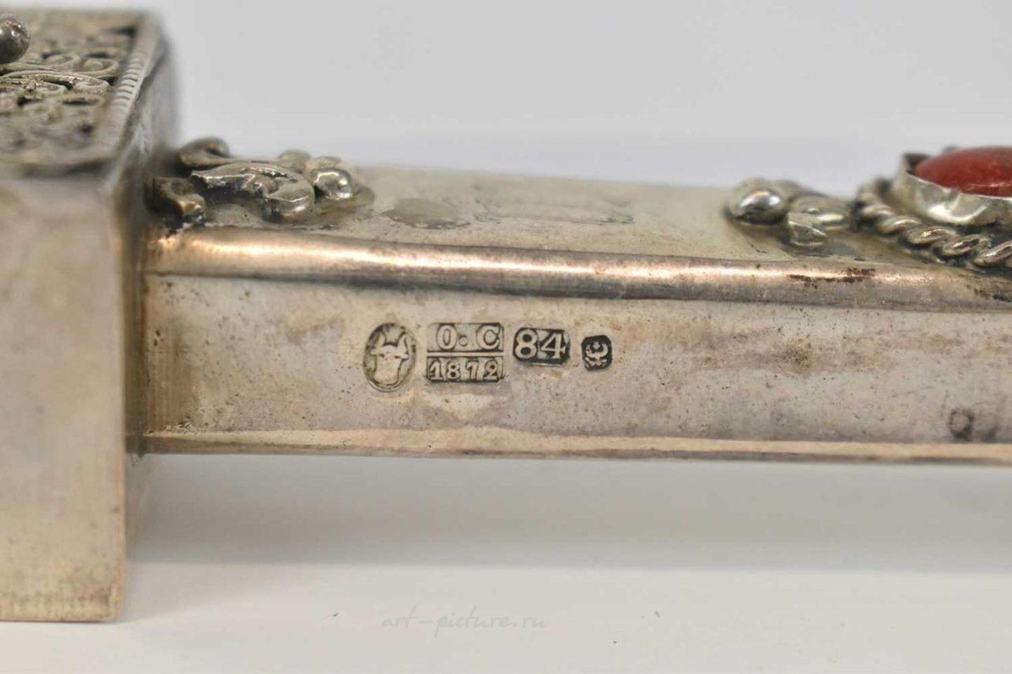 Русское серебро , Русско-польская серебряная юдаика конца XIX века, 84 золотника...