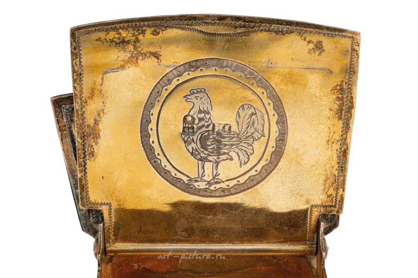 Russian silver , SALIERA A TRONO IN SILVER, MOSCOW, 1869, GOLDSMITH G. IVANOV
