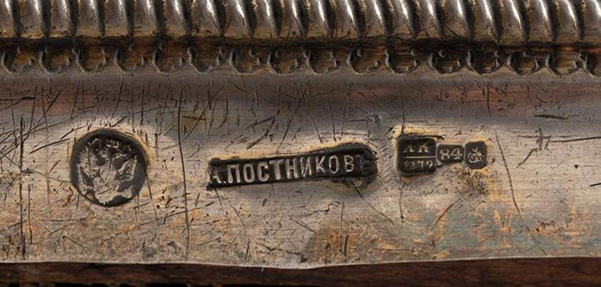 Русское серебро , Икона Центральной России, XIX век. "Богородица Казанская"